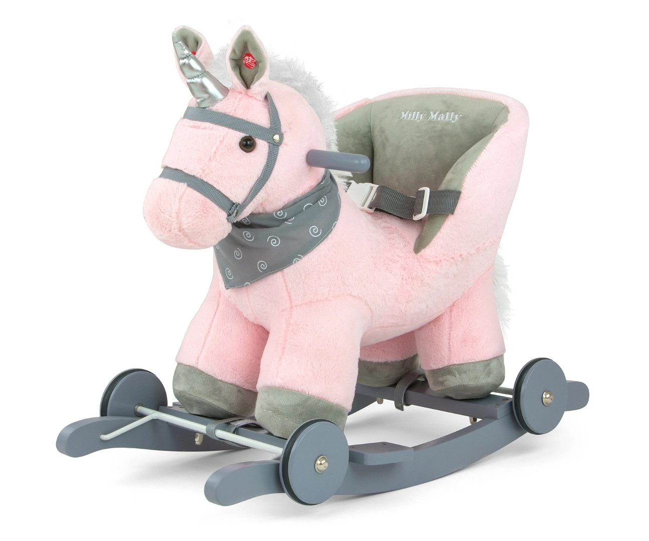 Milly Mally Rocking horse Polly pink