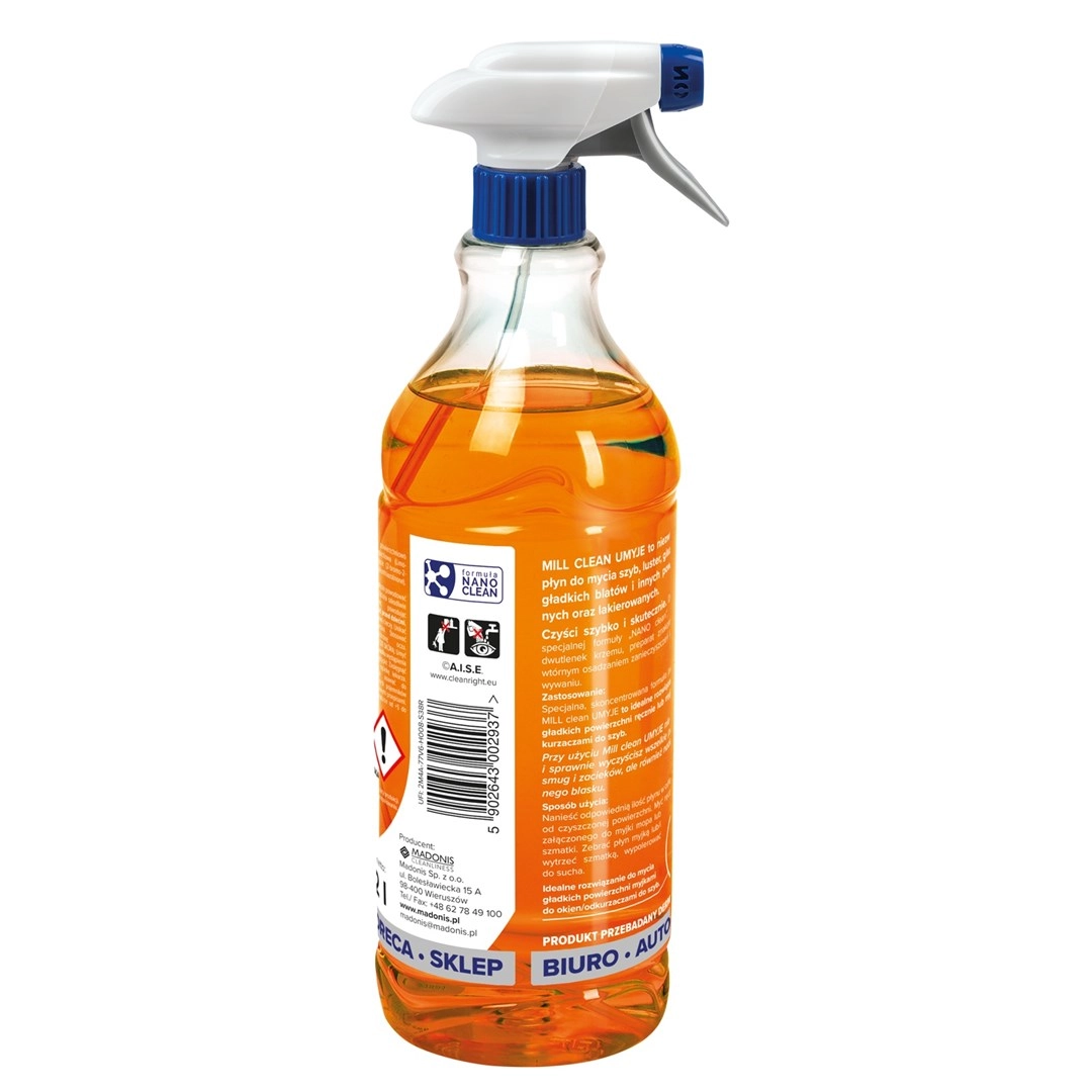 Mill Clean Wash liquid for cleaning