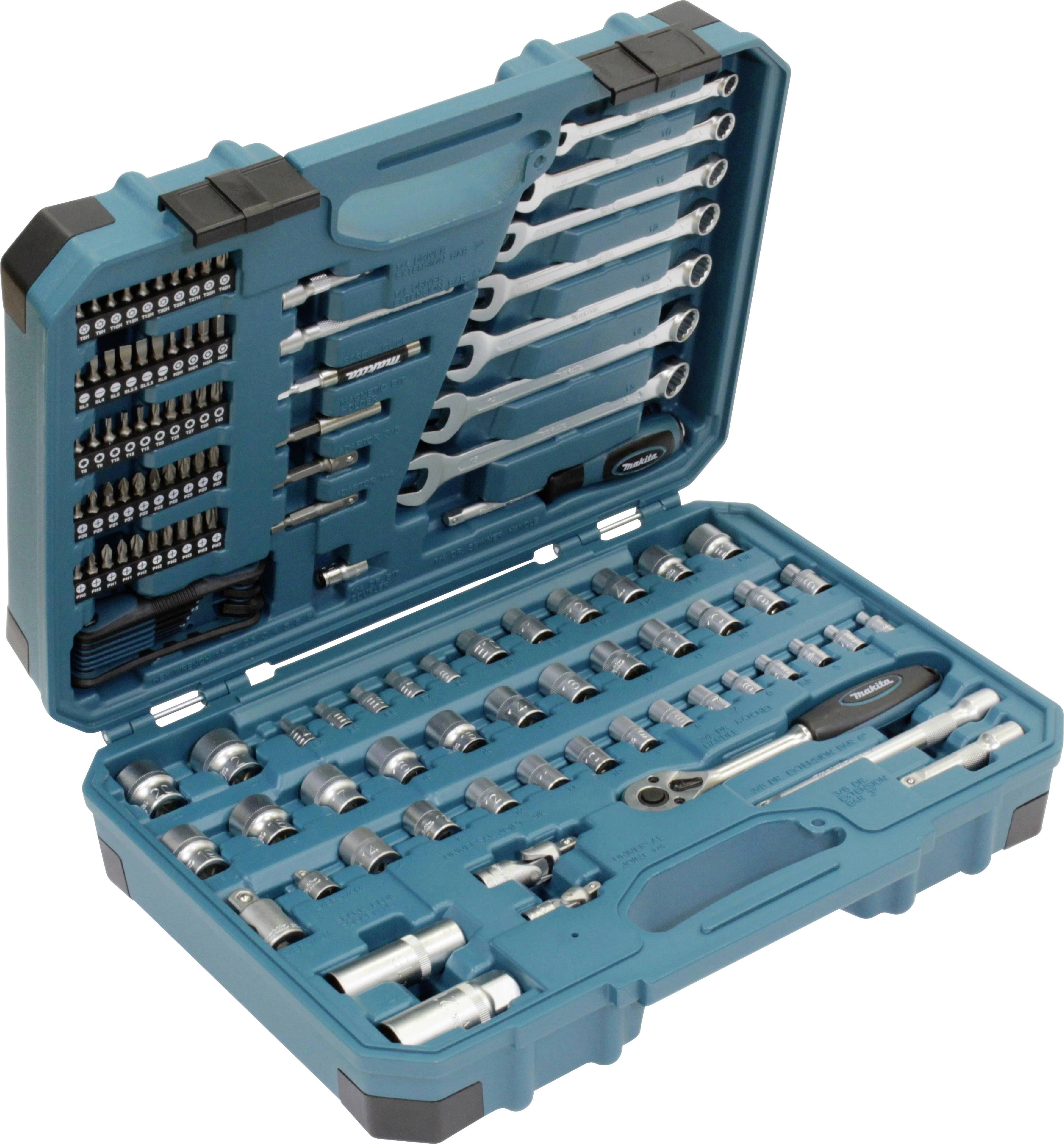 Makita E-06616 mechanics tool set 120