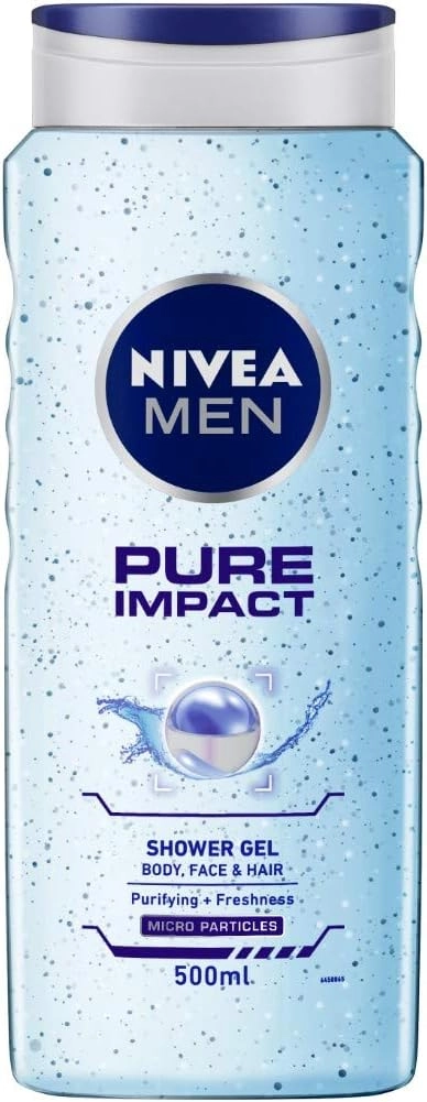 Nivea Pure Impact Shower gel 3in1