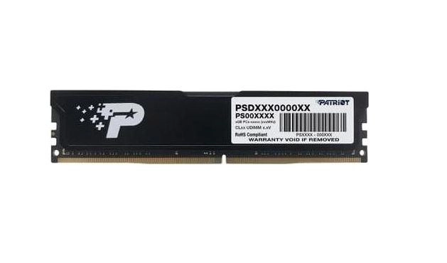 Black 8GB DDR4 3200MHZ DIMM PSD48G320081
