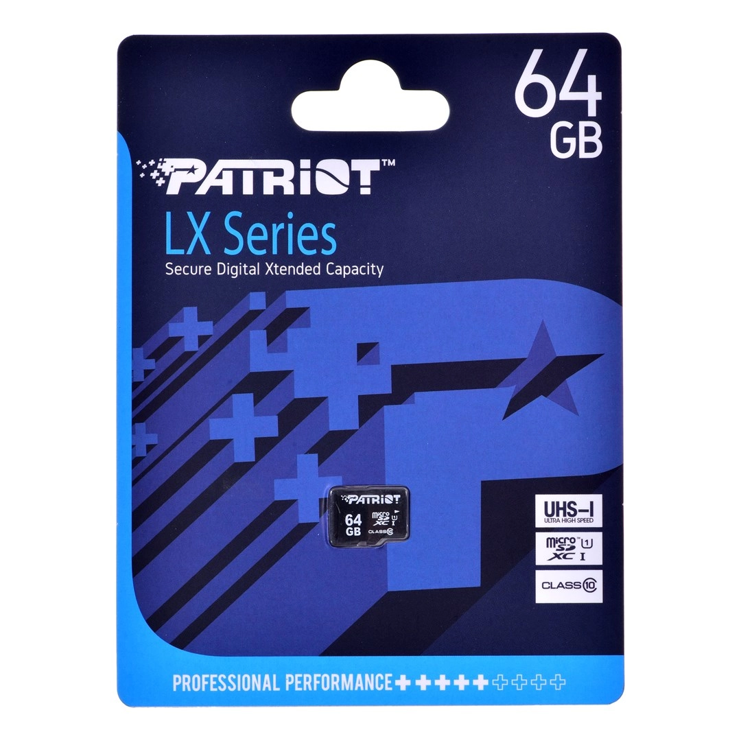 Patriot Memory PSF64GMDC10 memory card 64