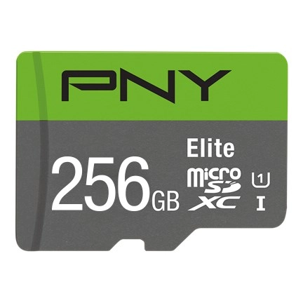 SD MicroSD XC Card 256GB PNY