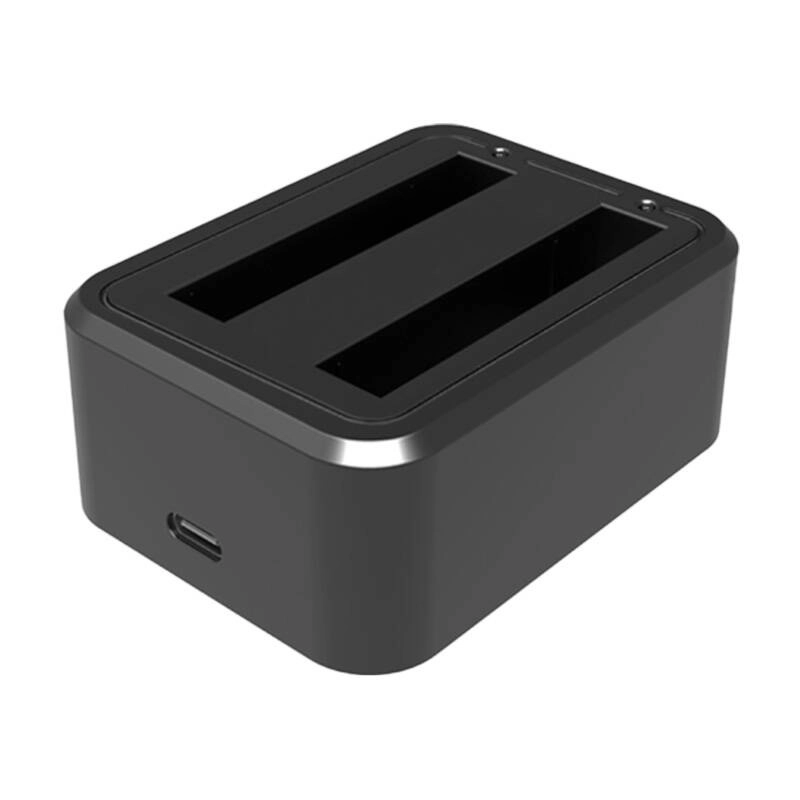 USB Dual Batteries Charger PULUZ For