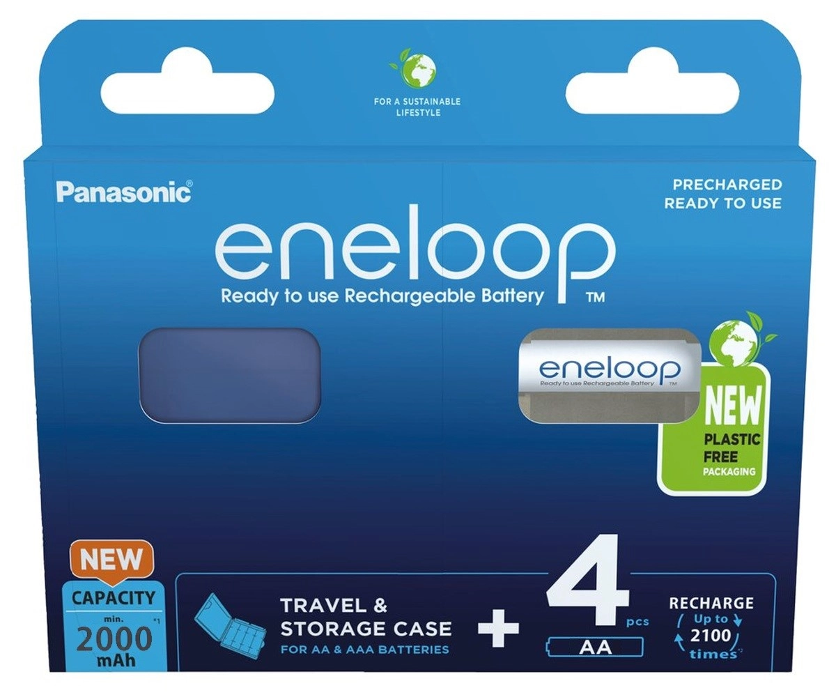 Panasonic  ENELOOP BK-3MCDEC4BE  AA  2000 mAh