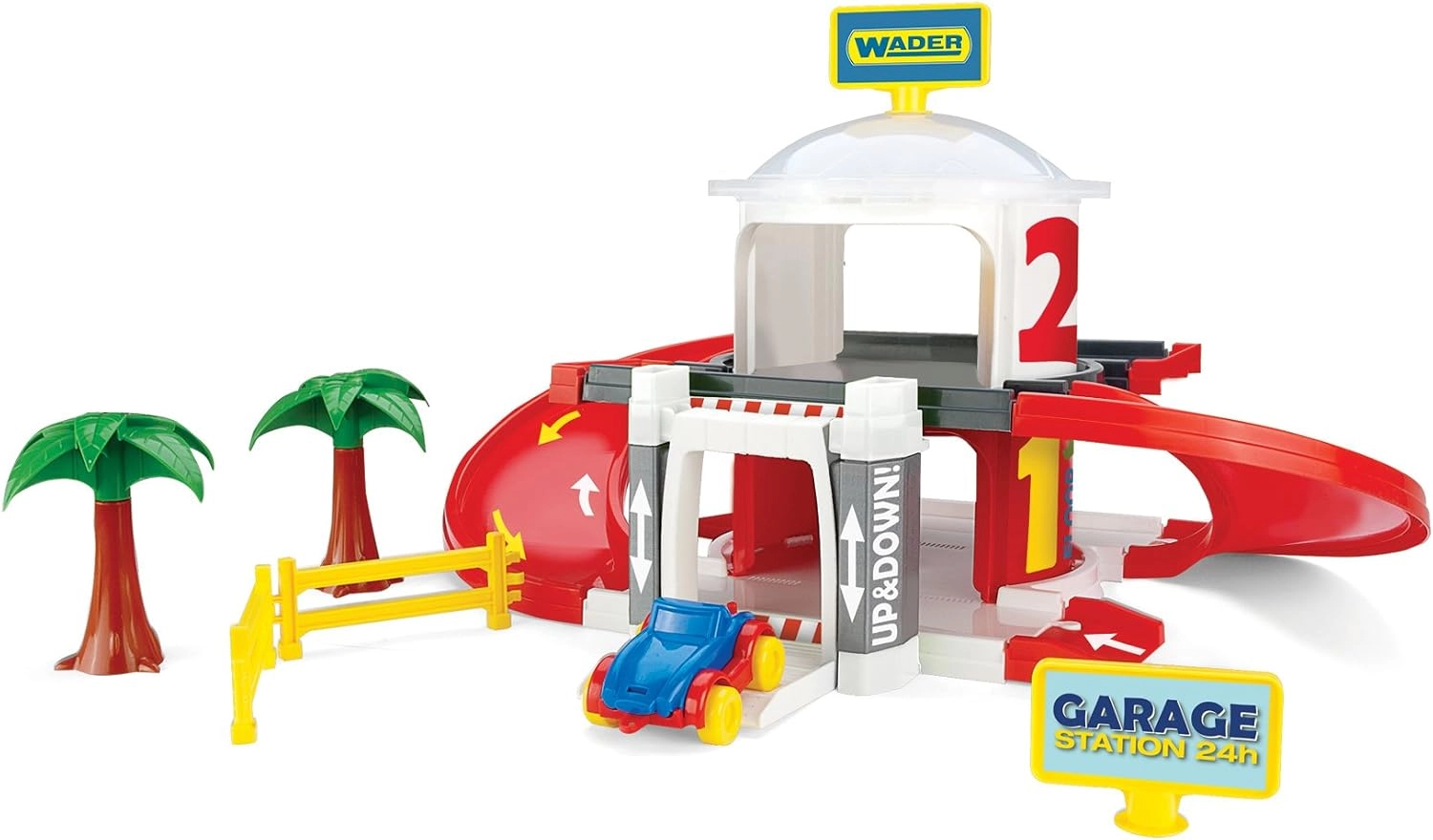 Garage with elevator - 2 levels