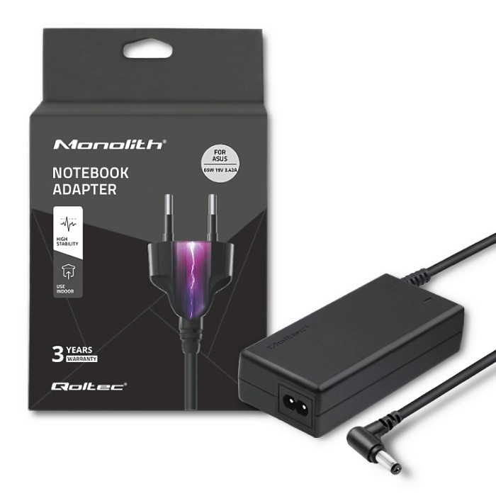 Qoltec do Asus 65W 19V (wtyk
