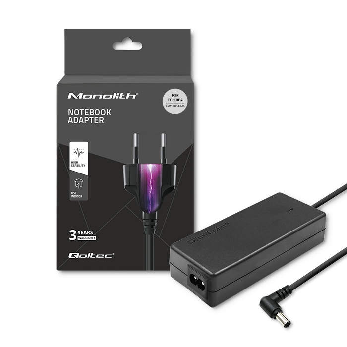 QOLTEC NTB ADAPTER F TOSHIBA 65W