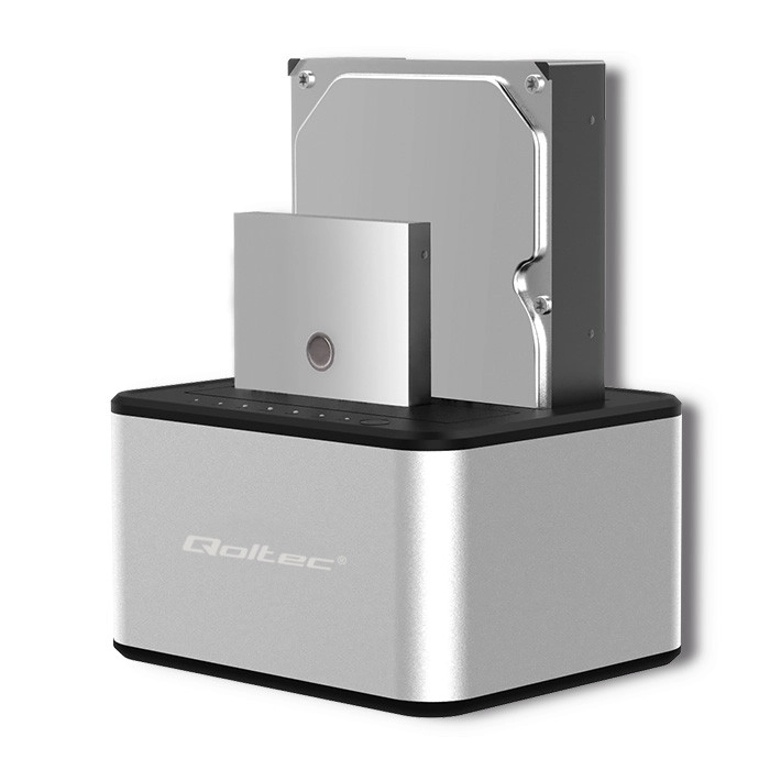 Qoltec 2x HDD/SSD 2.5"/3