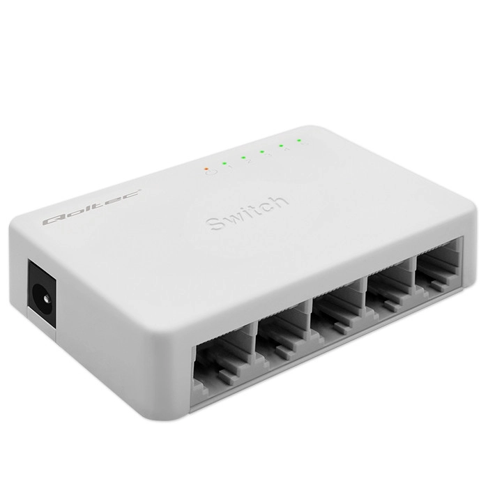 Switch Qoltec Switch niezarządzalny Qoltec przełącznik