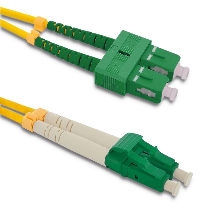 SC/APC-LC/APC fiber optic patch cord  SM