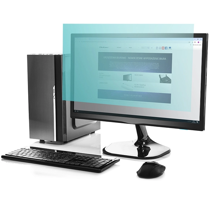 Qoltec Filtr światła niebieskiego 21.5&quot