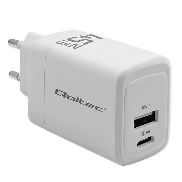 Qoltec 45W GaN 5-20V  1.5-3A