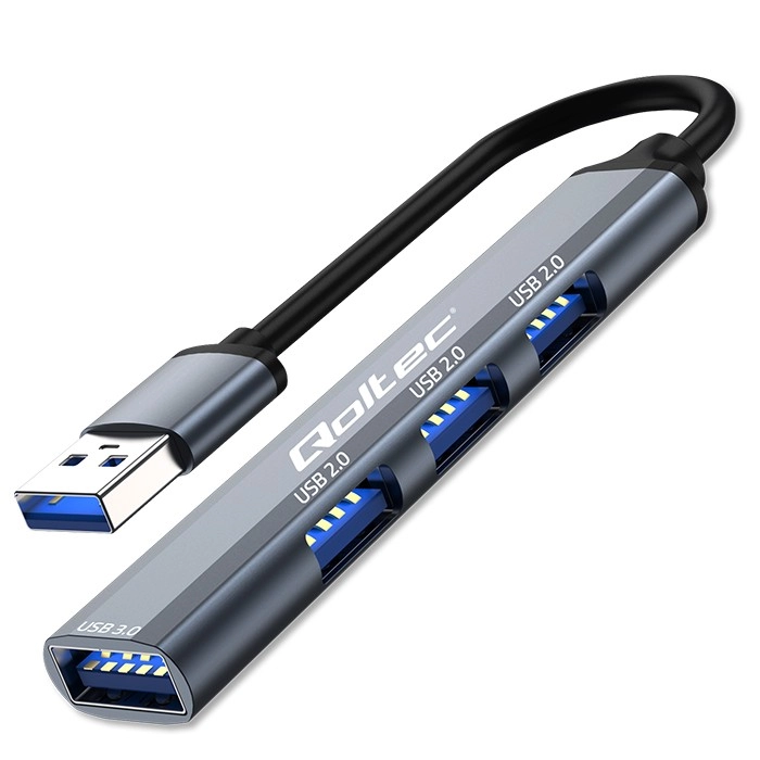 HUB USB Qoltec HUB adapter USB