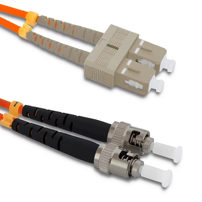 SC/UPC-ST/UPC fiber optic patch cord  MM
