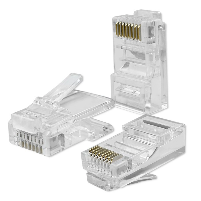 Qoltec Wtyk złącze modularne RJ45 CAT6
