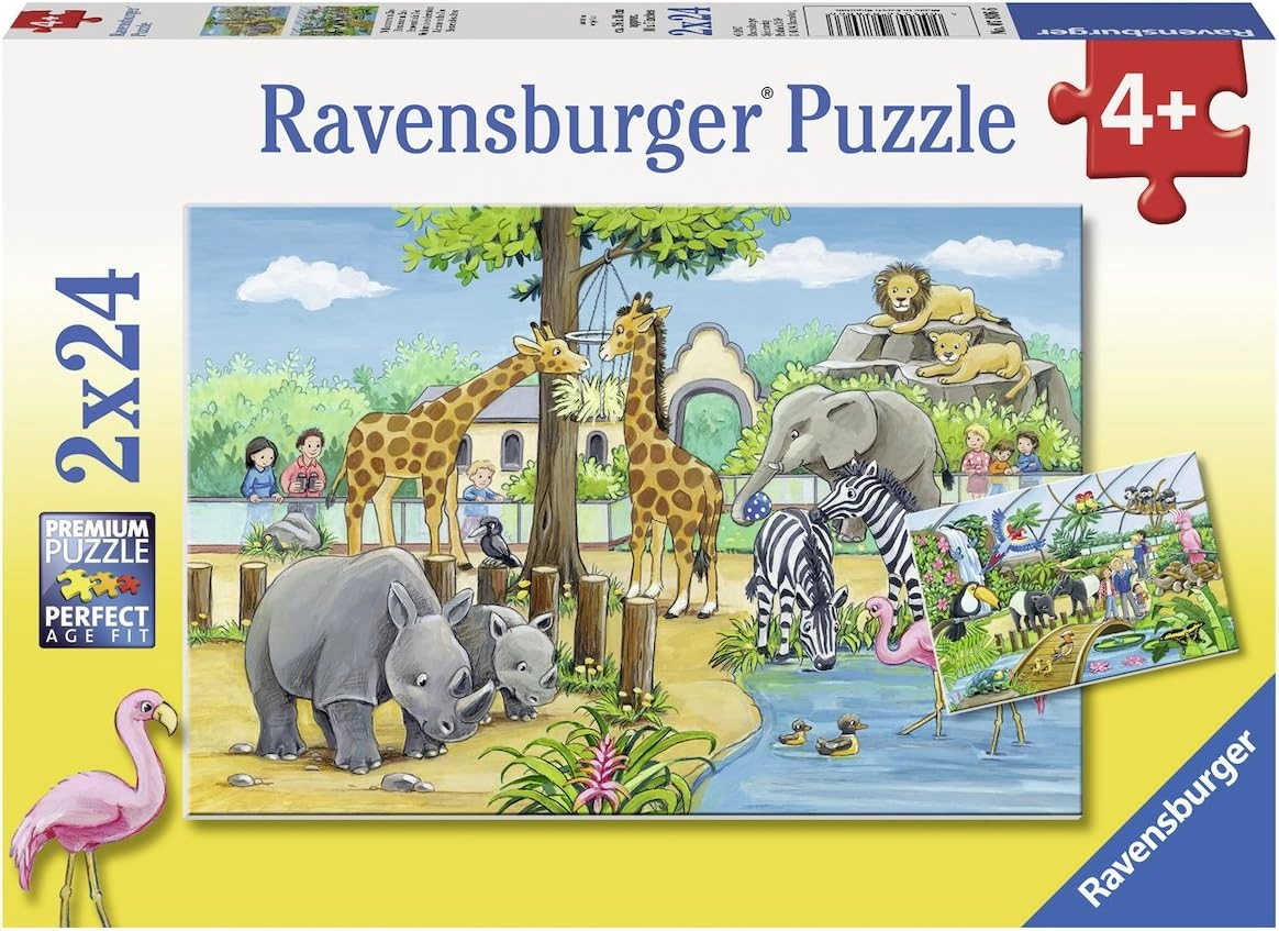 Puzzle 2x24 pieces - Welcome to