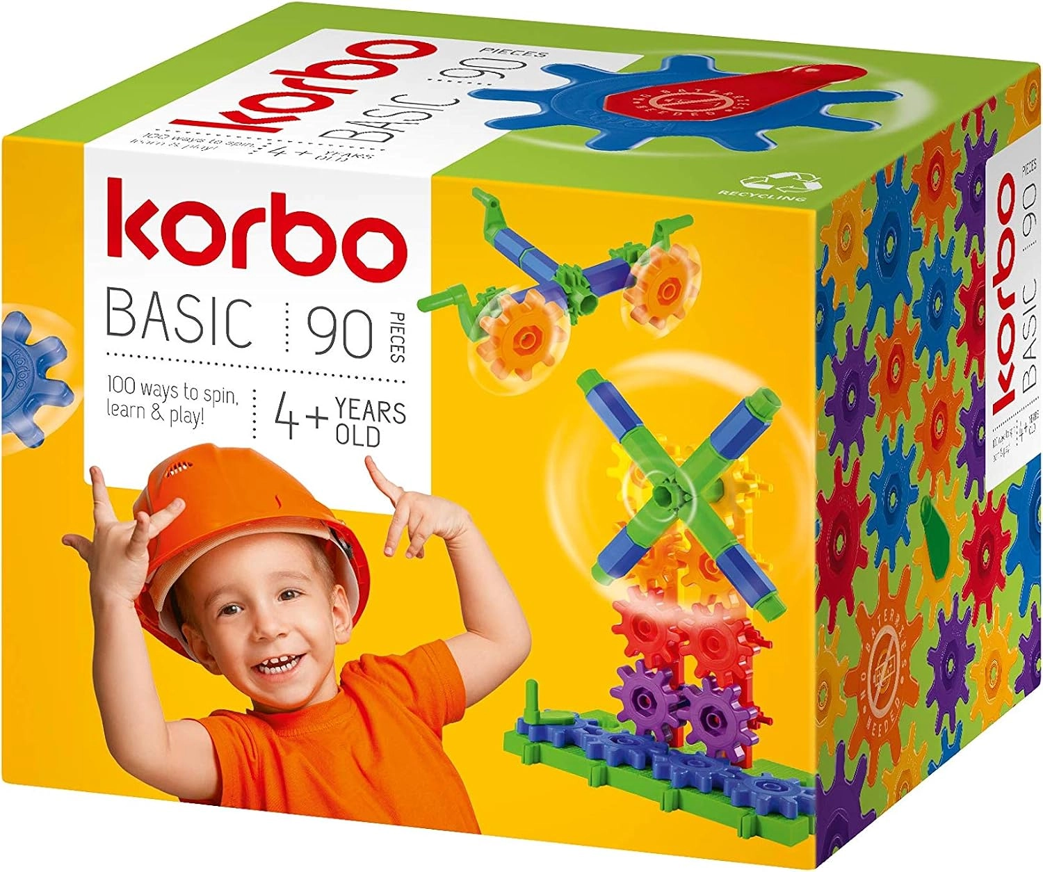 Korbo Klocki Basic 90 elements GXP-675236