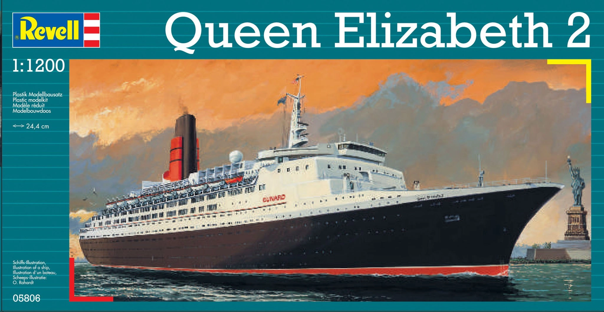 REVELL Queen Elizabeth 2 (mini) 05806