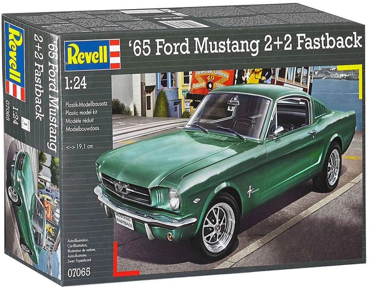 REVELL Ford Mustang 1965 22 Fastback