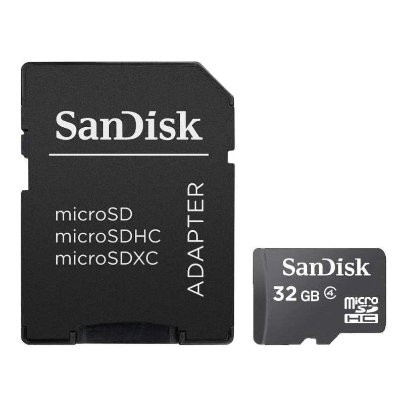 CARD 32GB MicroSDHC Sandisk C4 1147580000