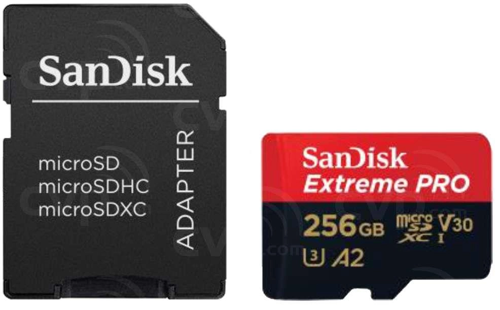 SanDisk microSDXC Extreme Pro 256GB 200/140