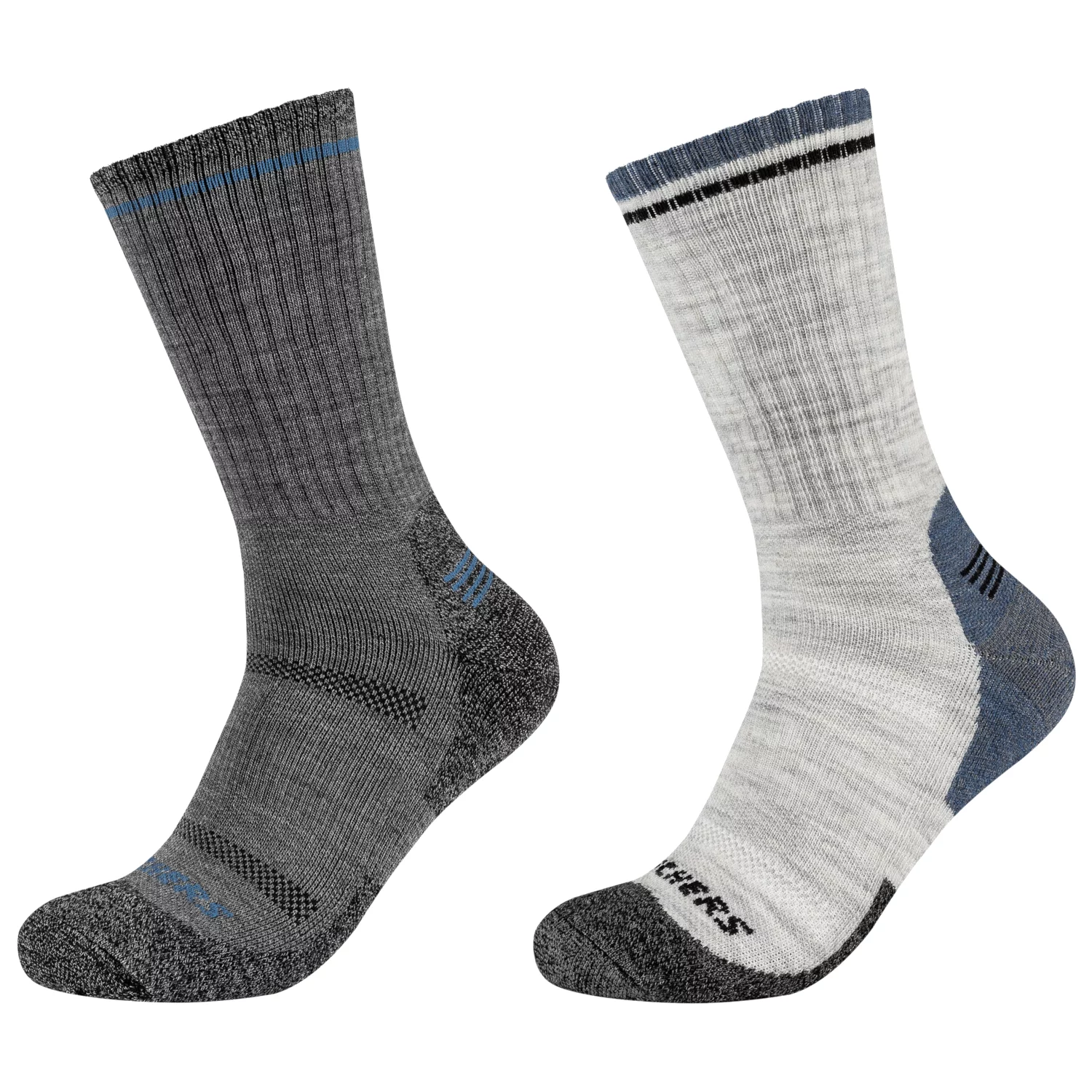 Skechers 2PPK Men Trail Wool Socks