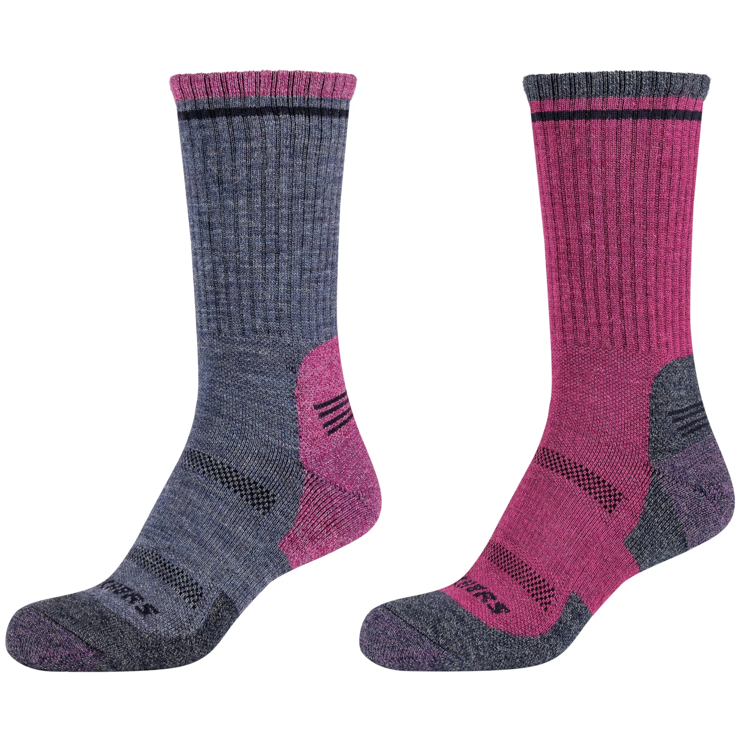 Skechers 2PPK Women Trail Wool Socks