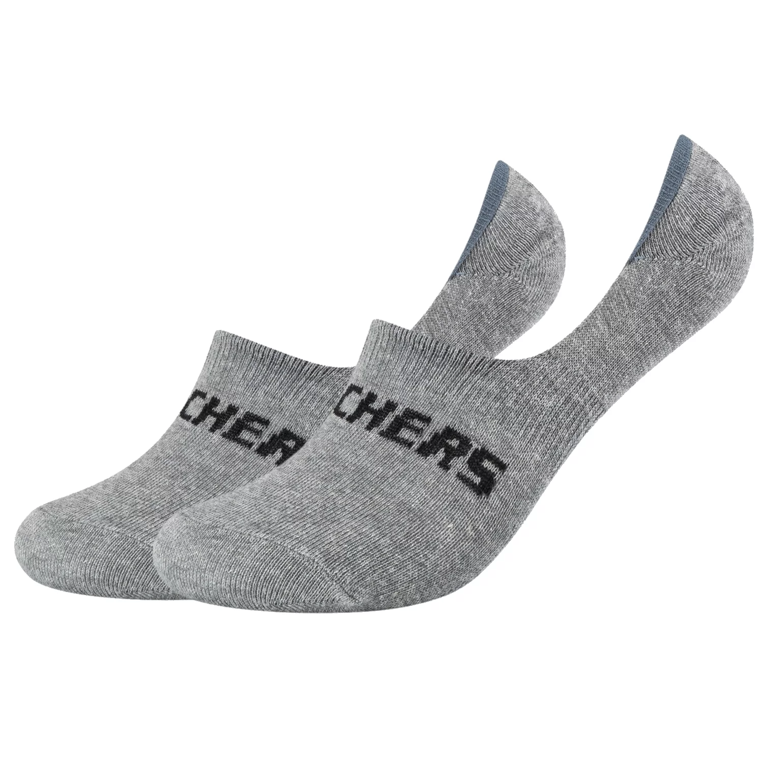 Skechers 2PPK Mesh Ventilation Footies Socks