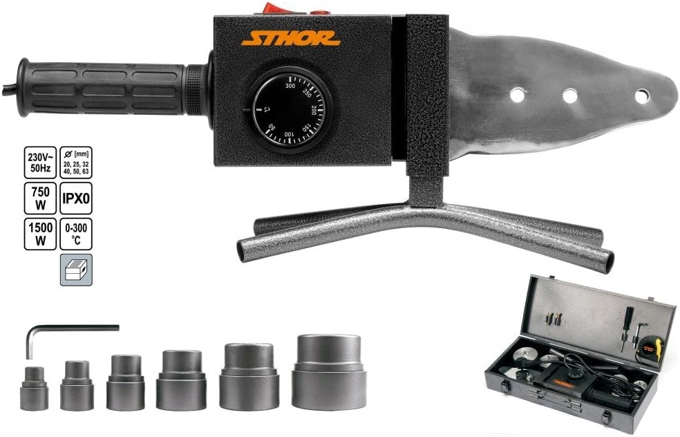 Sthor Thermoplastic pipe welding machine 1500W