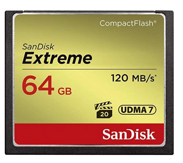 Extreme CF 64GB SDCFXSB-064G-G46 SDCFXSB-064G-G46 0619659123710