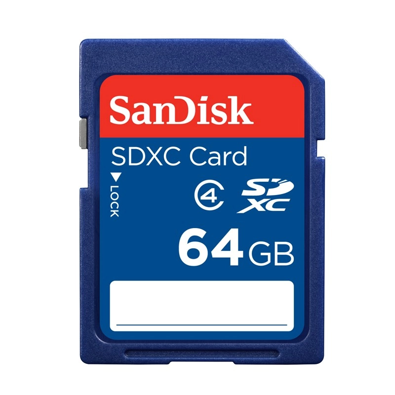 SanDisk SDXC Memory Card 64GB SDSDB-064G-B35