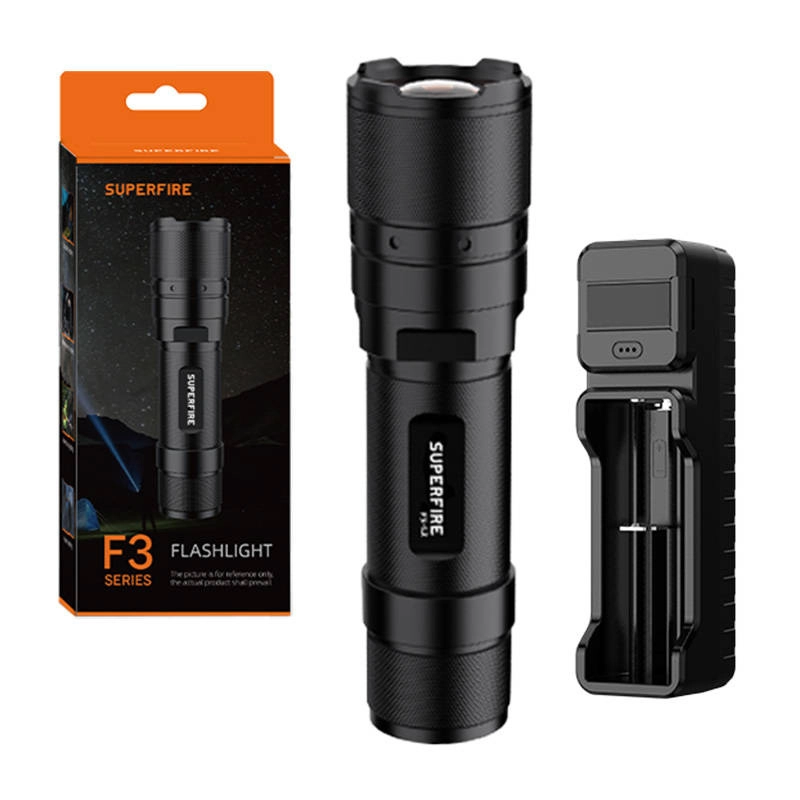 Flashlight Superfire F3-L2  570lm 018800 6956362904019