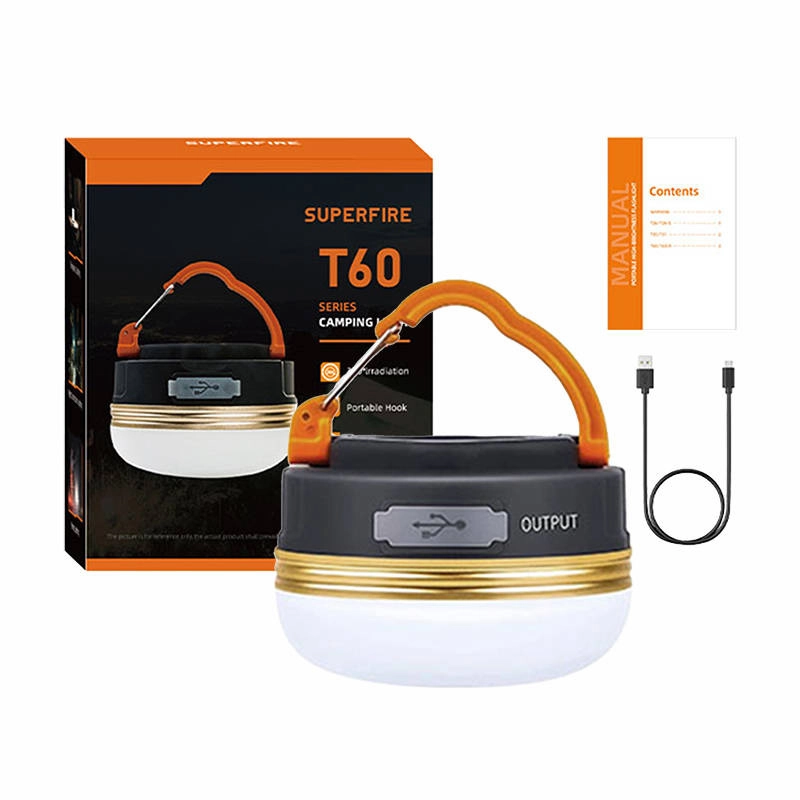 Camping lamp Superfire T60 2 5W