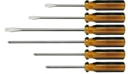 VOREL SCREWDRIVERS set 6 pcs. WITH