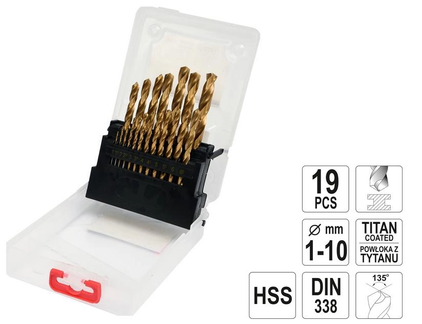 Yato titanium cylindrical drill bit 1