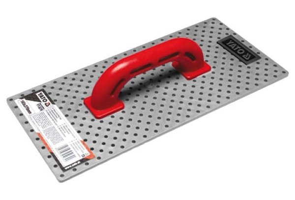 Abrasive trowel for polystyrene 165 x