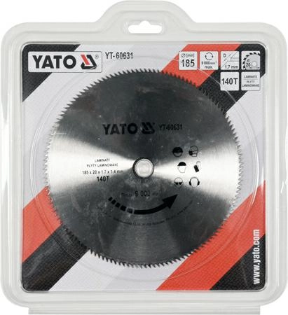 Yato panel cutting disc 185x140x20 (YT-60631)