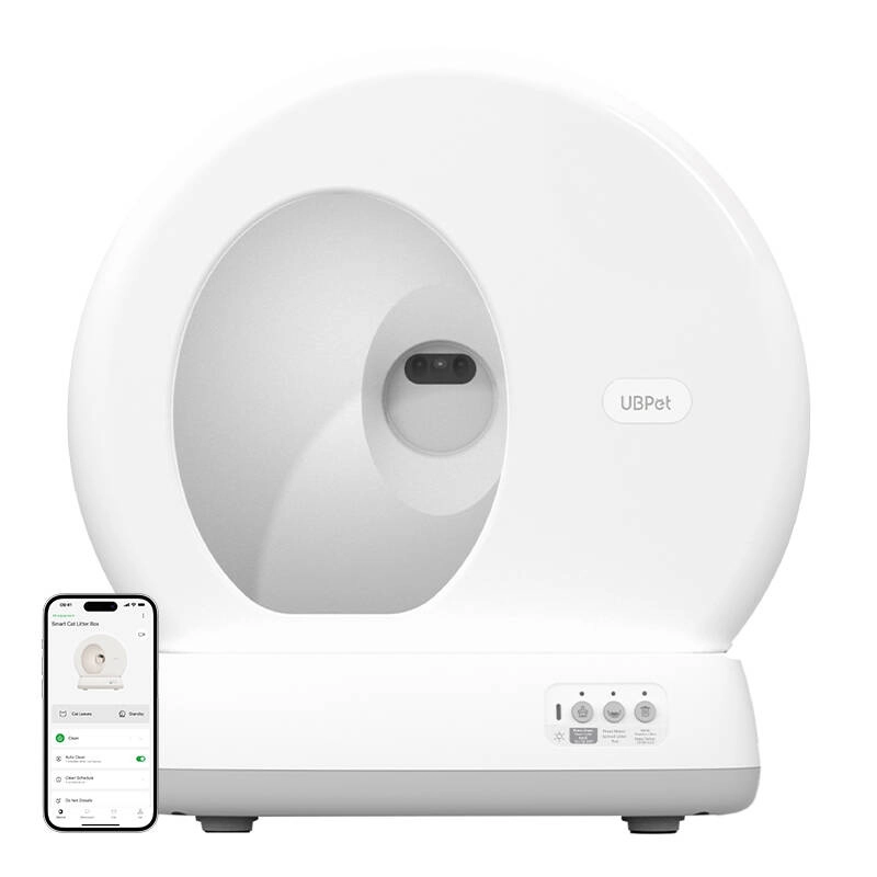 Intelligent self-cleaning cat litter box with