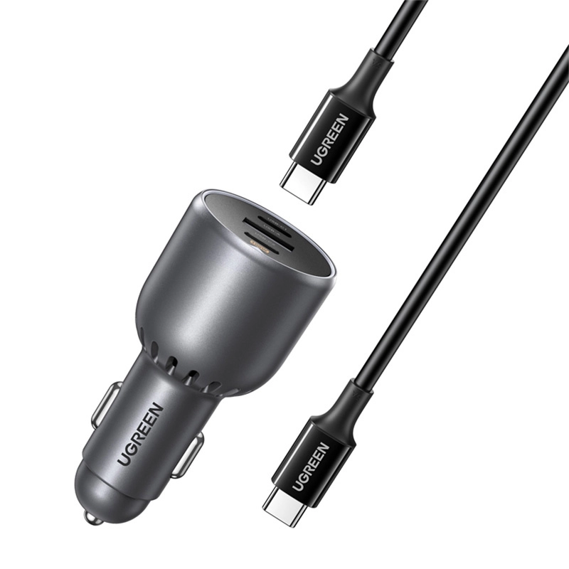 Ładowarka samochodowa UGREEN EC705  USB +
