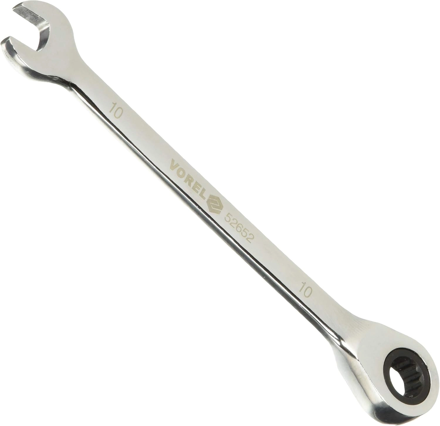 VOREL OPEN WRENCH WITH RATCHET 10mm