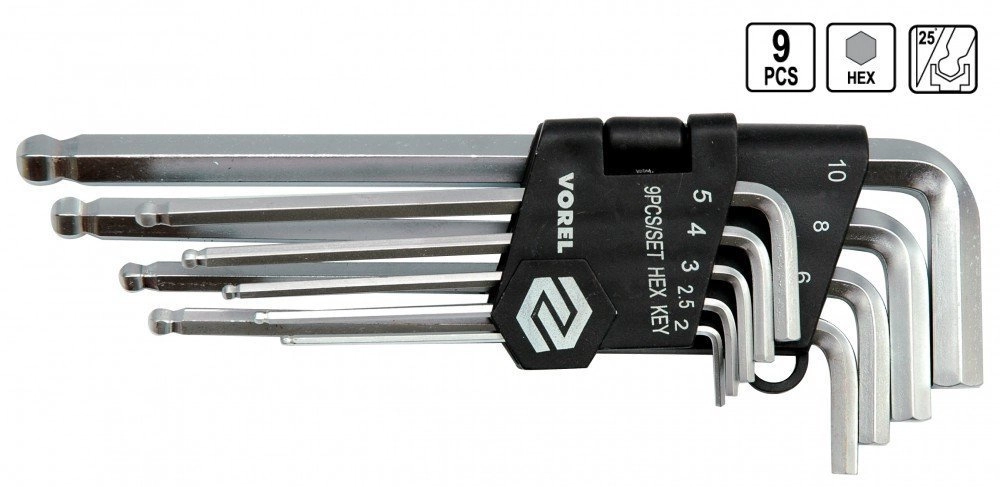 Vorel Set of hex Allen keys