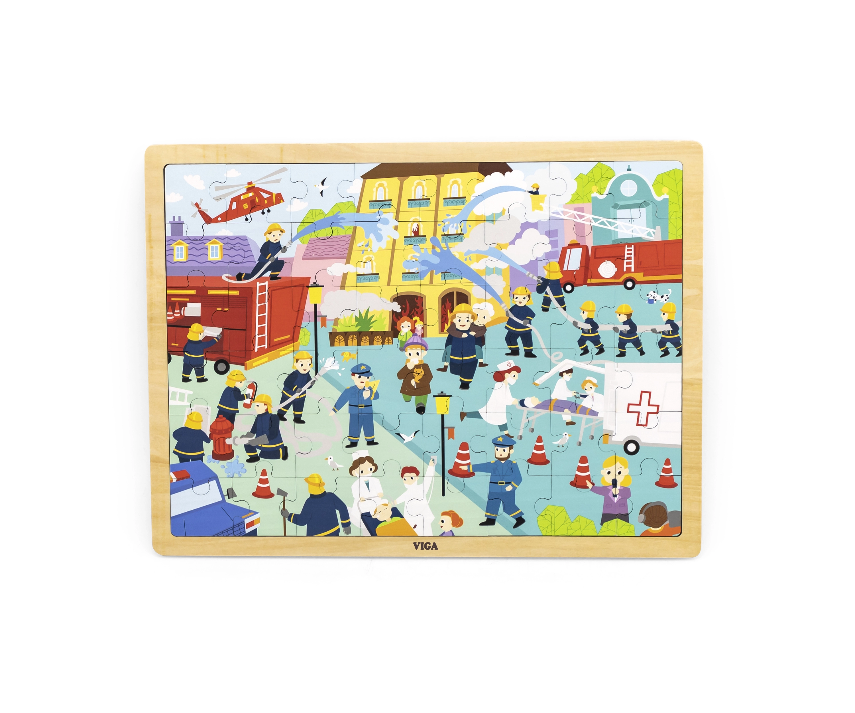 Viga 44581 Puzzle on a base