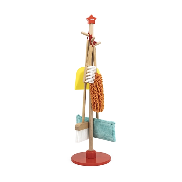Viga Toys Wooden Set of Cleaning