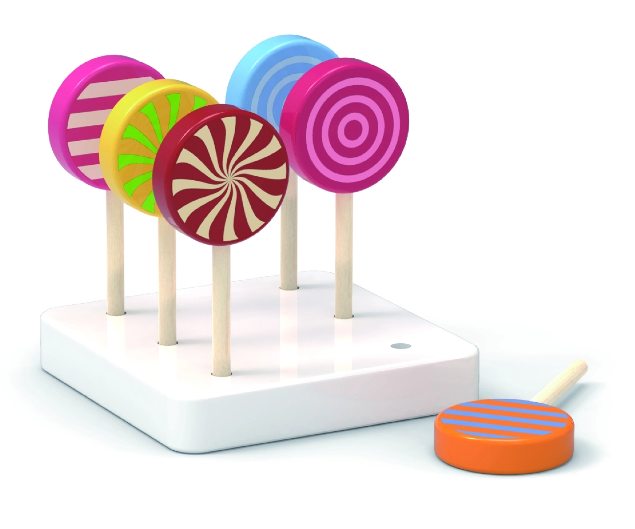 Viga Toys VIGA Wooden Colorful Lollipops