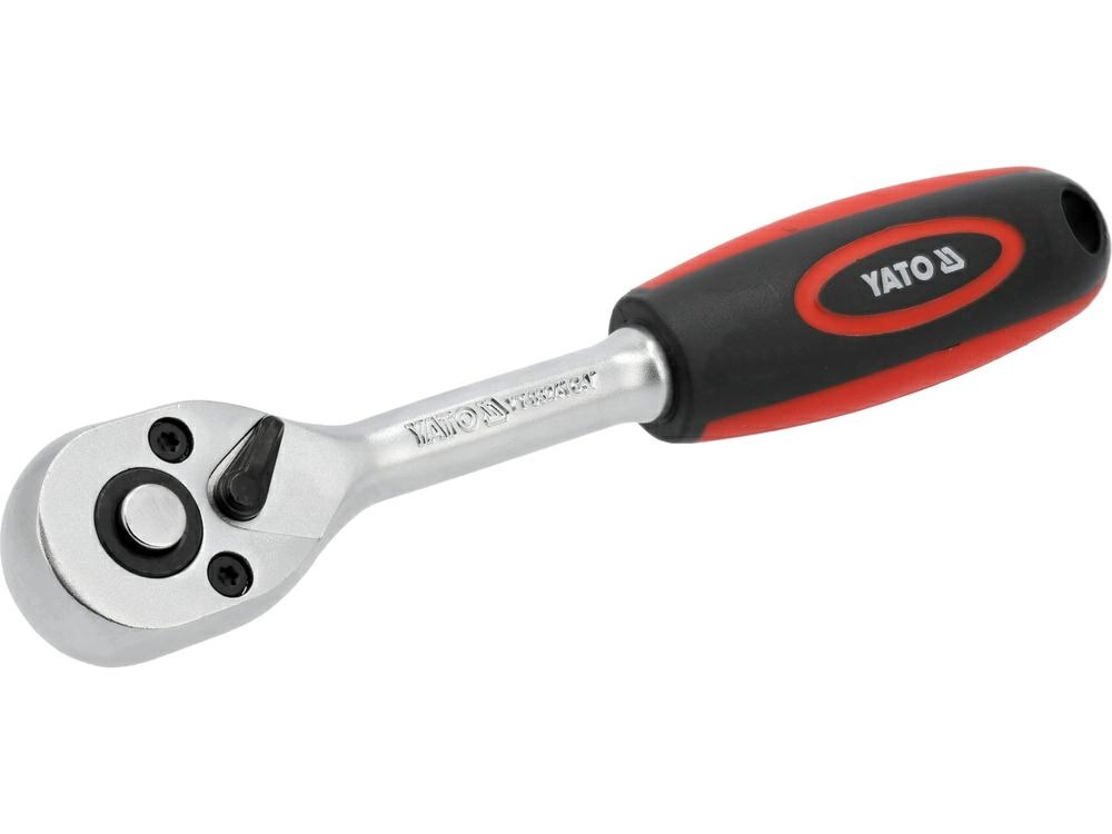 YATO STRAIGHT RATCHET WITH PLA. HANDLES