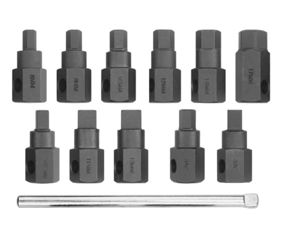 Yato Oil plug wrenches 12 pcs