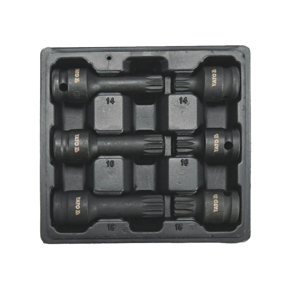 Yato 1/2`` impact wrench set (YT-10652)