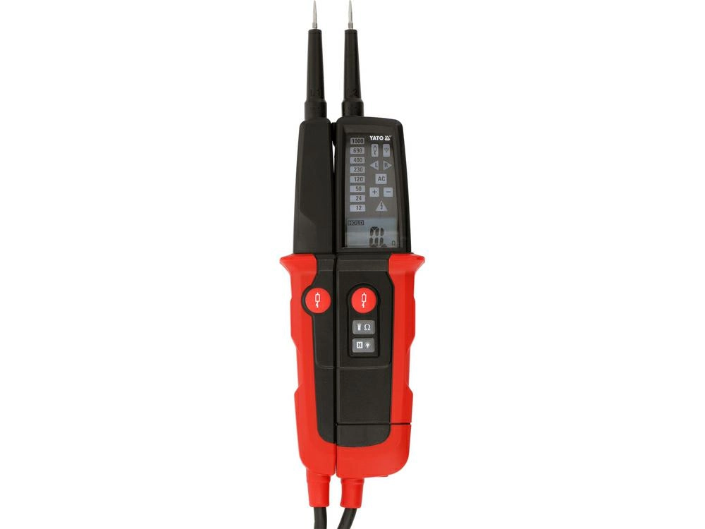 YATO TESTER DWUBIEGUNOWY NAPIĘCIA TEST RCD
