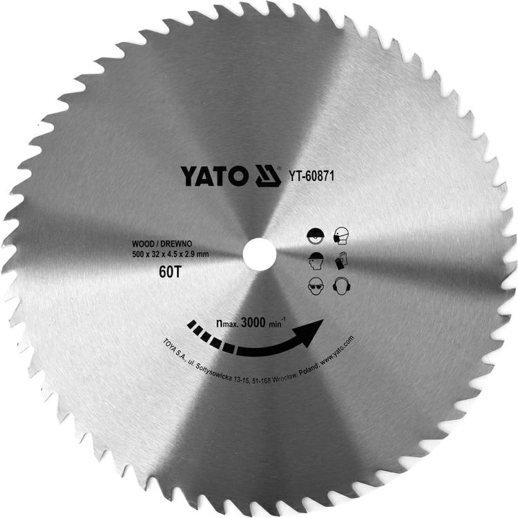 YATO CIRCULAR SAW WITHOUT VIDA 500*60*32